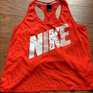 Nike Red Tank L